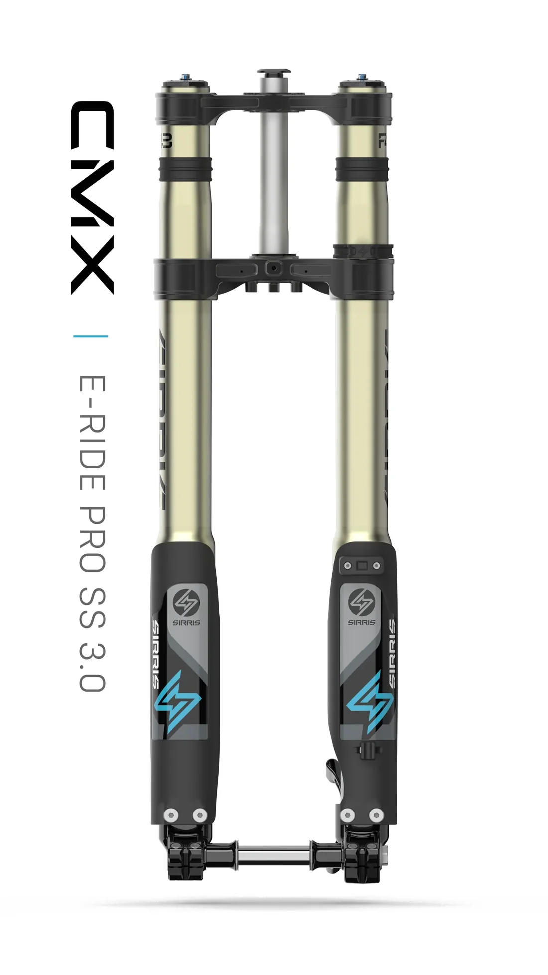 Sirris F43 CMX 220mm Fork | Tool free LSC | for E-Ride Pro SS 3.0