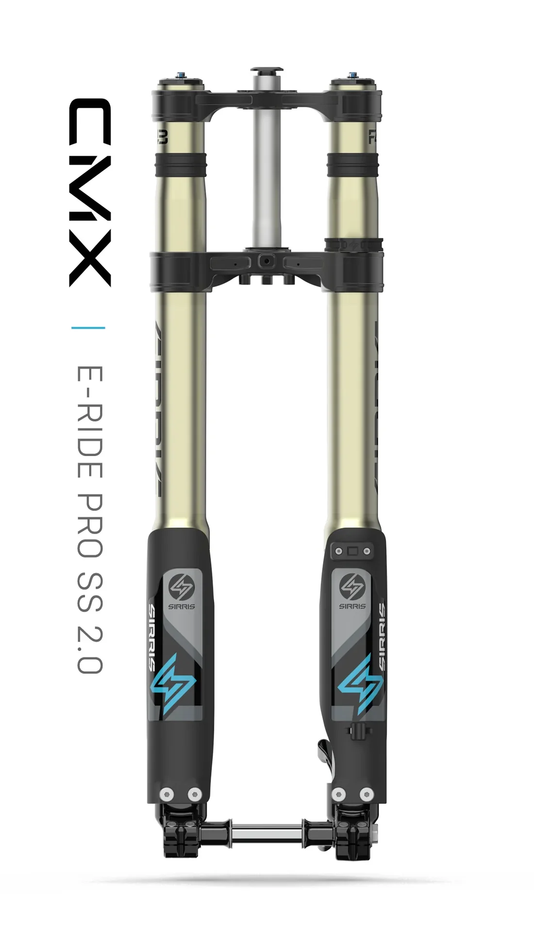Sirris F43 CMX 220mm Fork | Tool free LSC | for E-Ride Pro SS 2.0