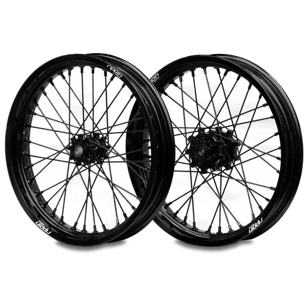 Blackline 17/17” Supermoto VersaMoto Wheel & Tire Bundle | For Altis Sigma | By Rippin Moto