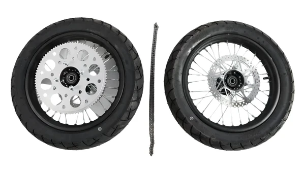 ETM™ RTR 14in Street Super moto Wheel Set | By Electro & Co
