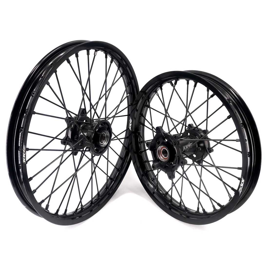 Enduro 21/18 CNC Alloy Wheel Set | By KKE Racing | For Stark Varg & Altis Omega Electric Dirtbikes