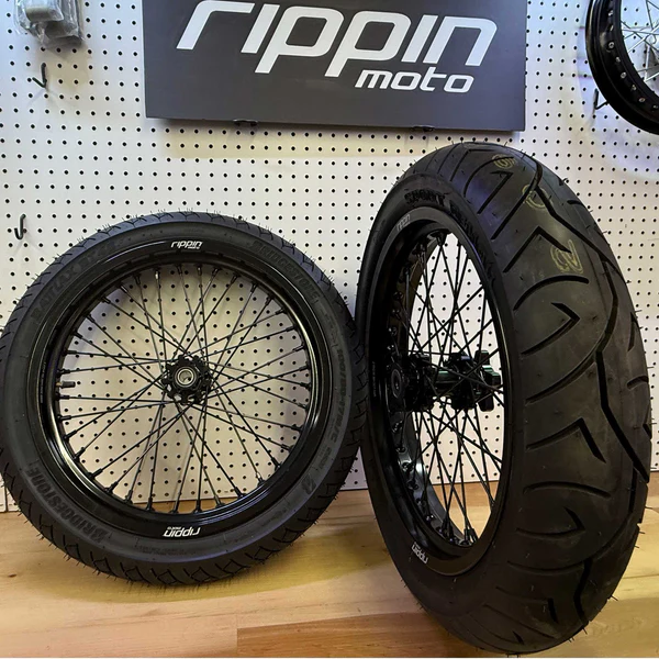 17/17" Blackline Supermoto Wheelset for Altis Sigma