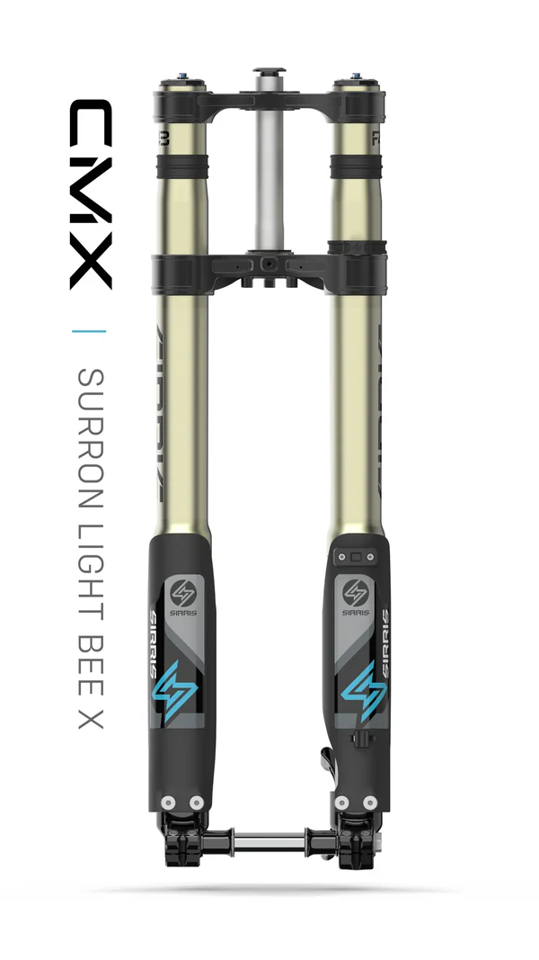 Sirris F43 CMX 220mm | Tool free LSC | Fork for Surron Light bee X & more