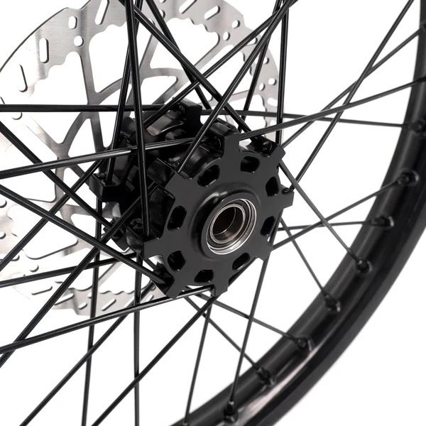 19" 16" New All black Style Wheel Set | By KKE | For E-ride Pro, SurRon Light Bee X Electric Dirt Bikes