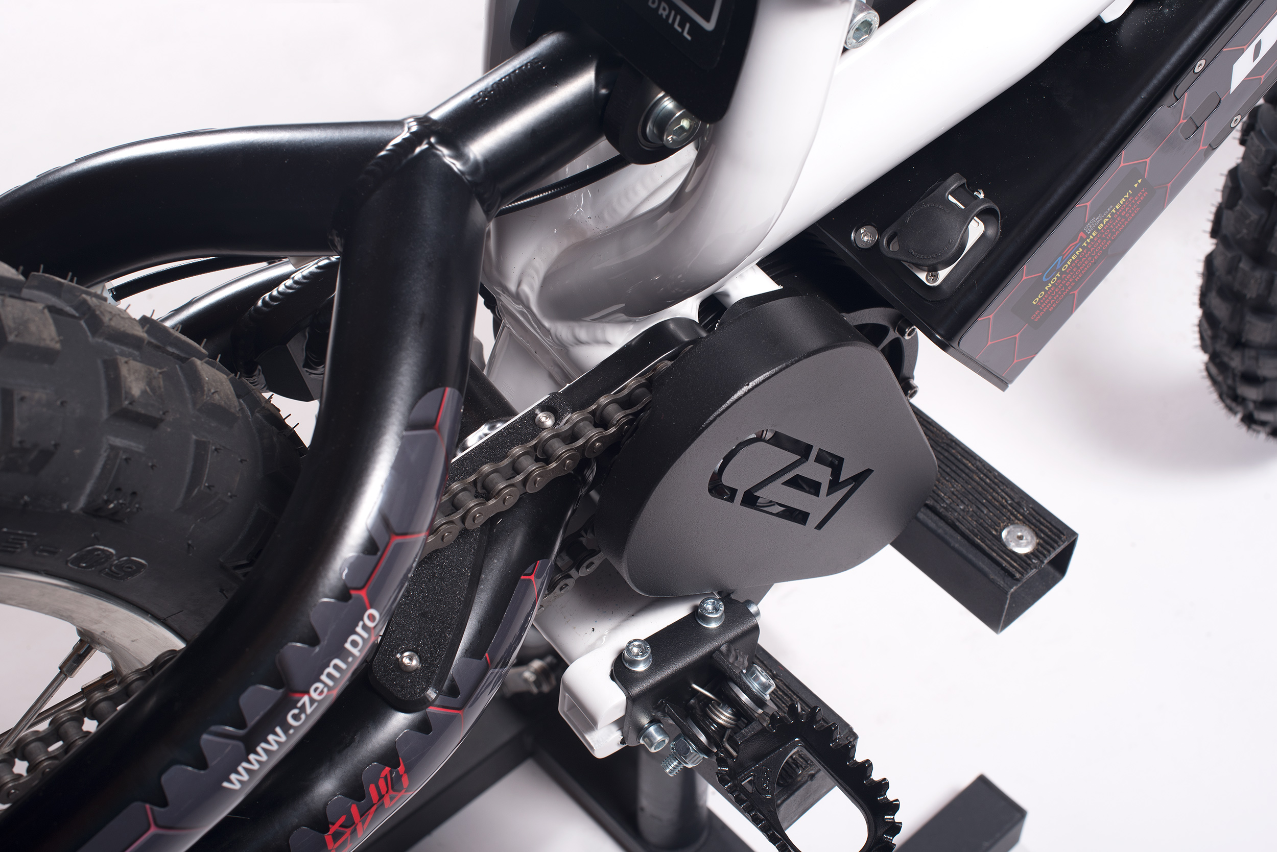 CZEM Drill One Evo Trail 16 Electric Dirt Bike (19" Front / 16" Rear Wheel)