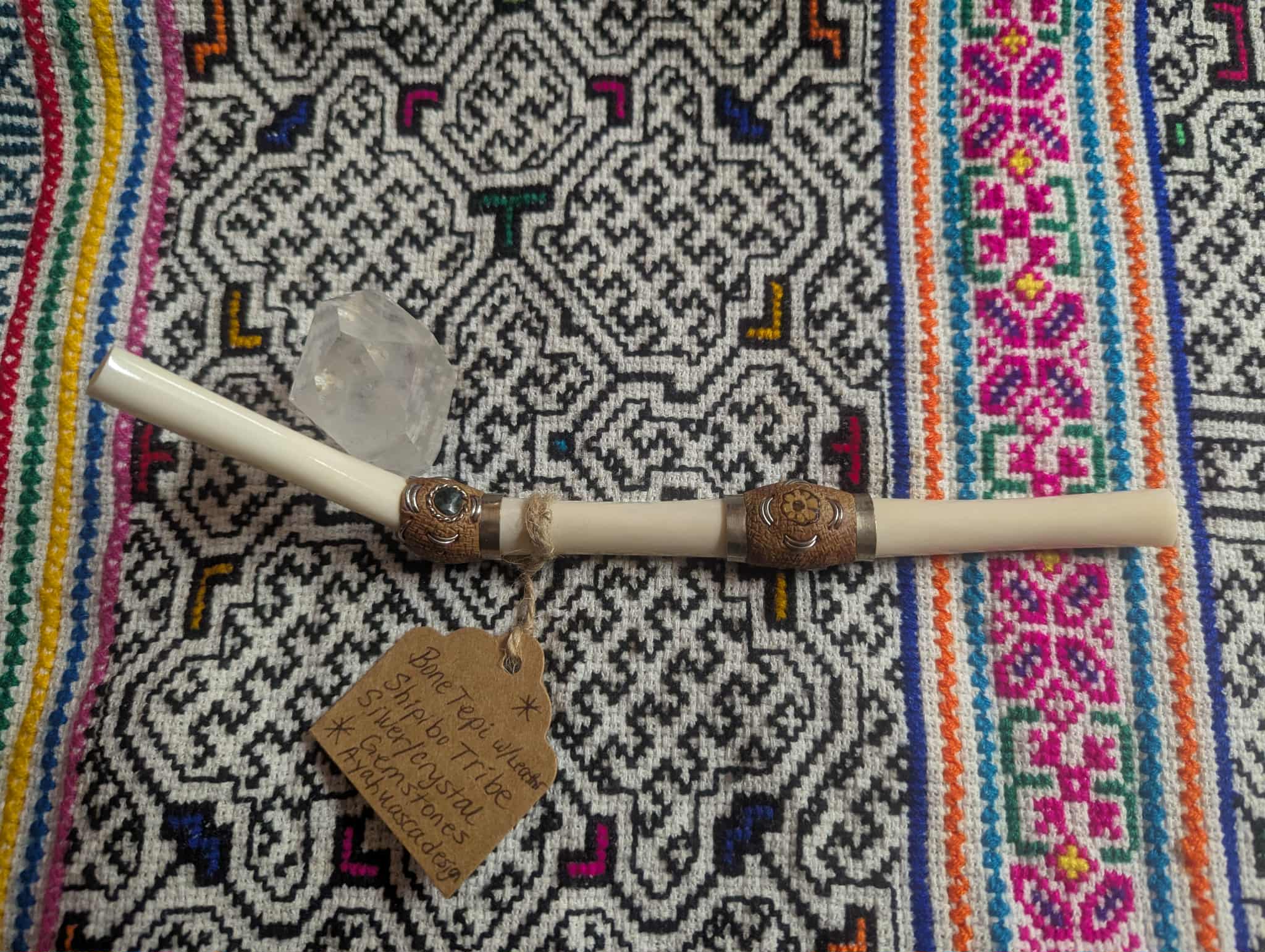  Alpaca Bone  Single Tepi – Shipibo Tribe