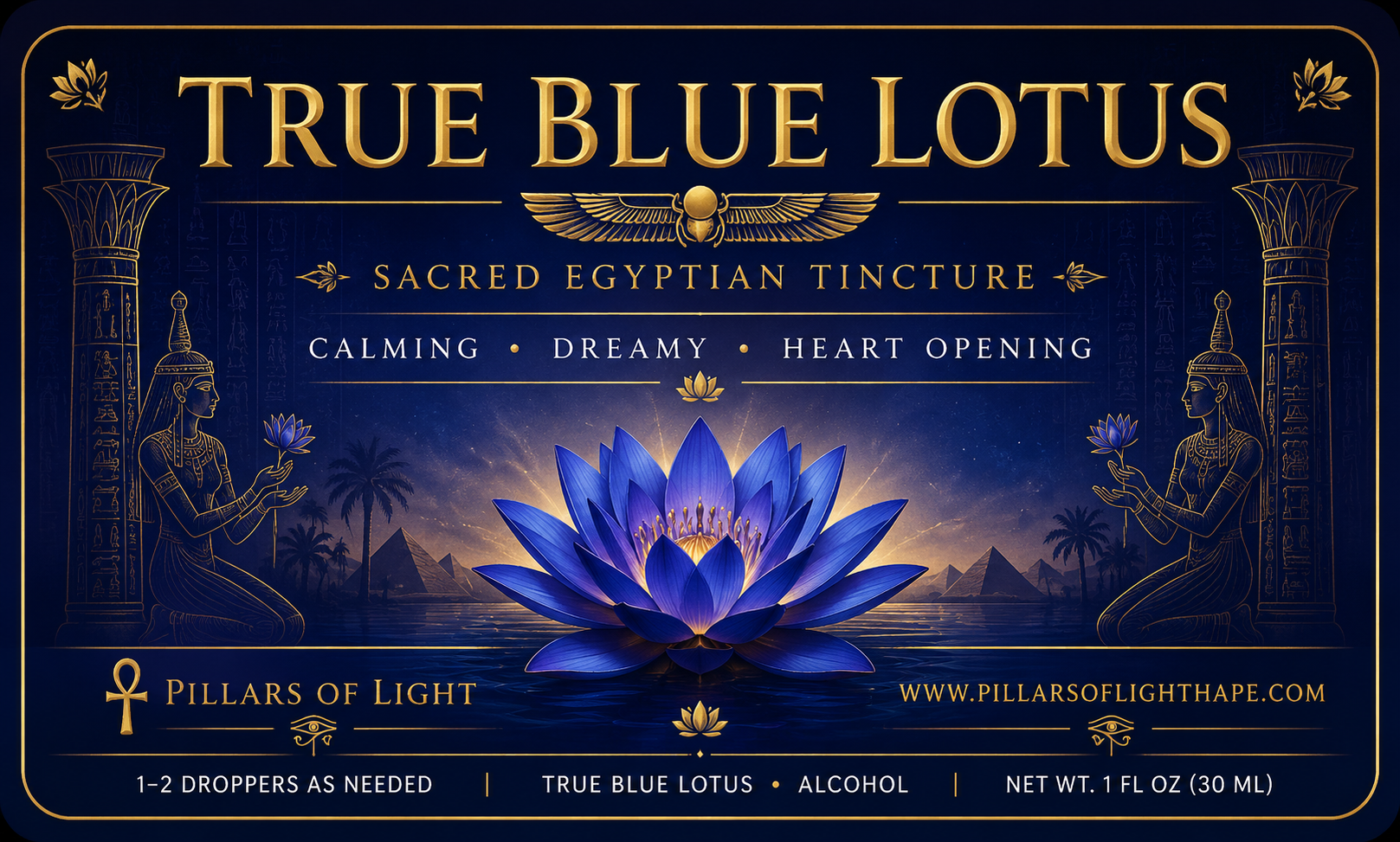 True Blue Lotus Tincture