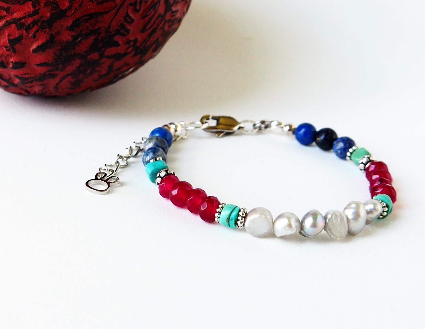 FREE & EASY Colorful Beaded Bracelet 
