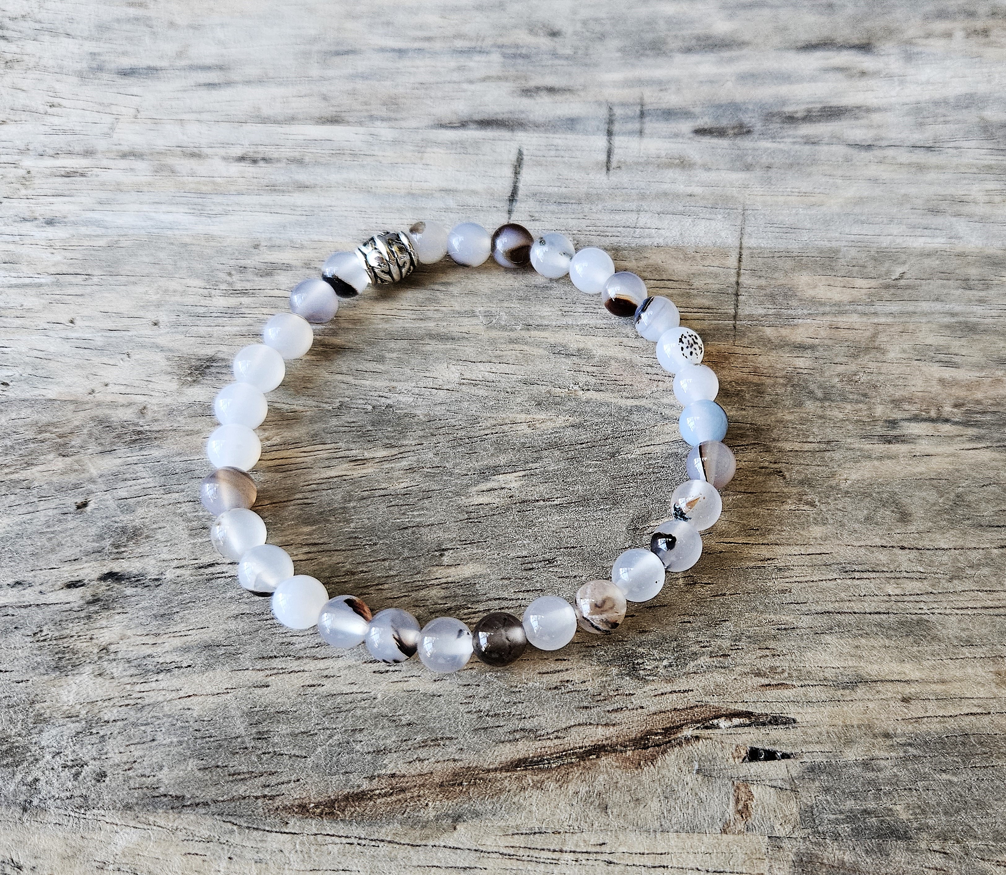MOSS GRASS Stretch Bracelet