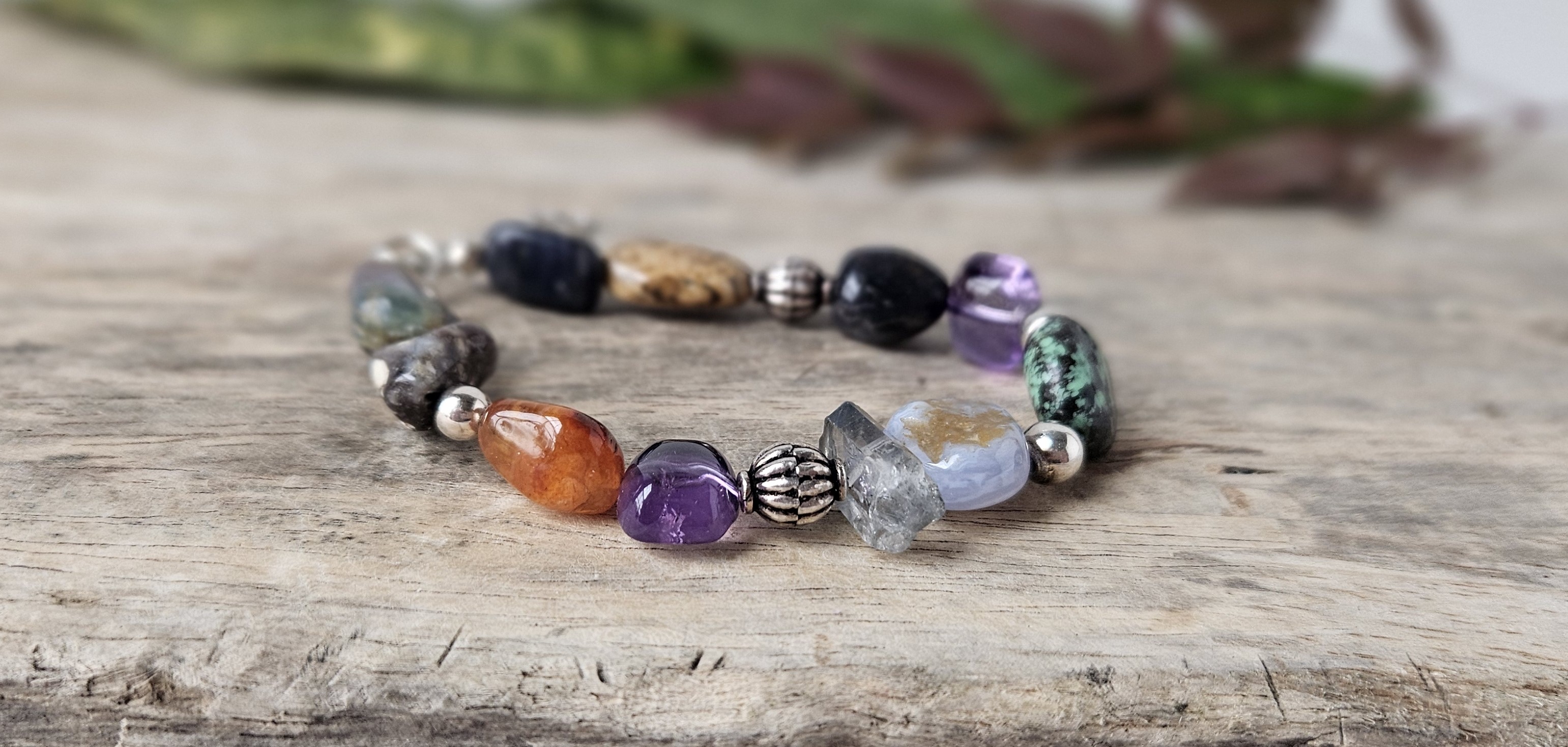 CORNERSTONE Mixed Stone Bracelet