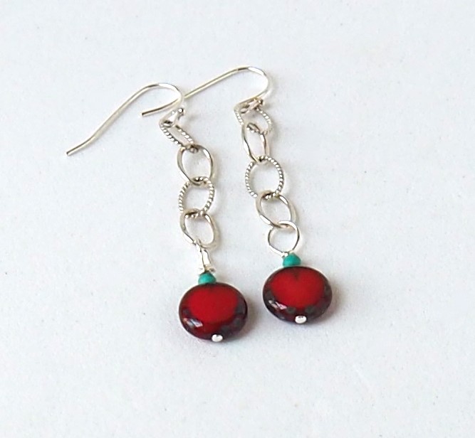 FUNFAIR Glass Earrings