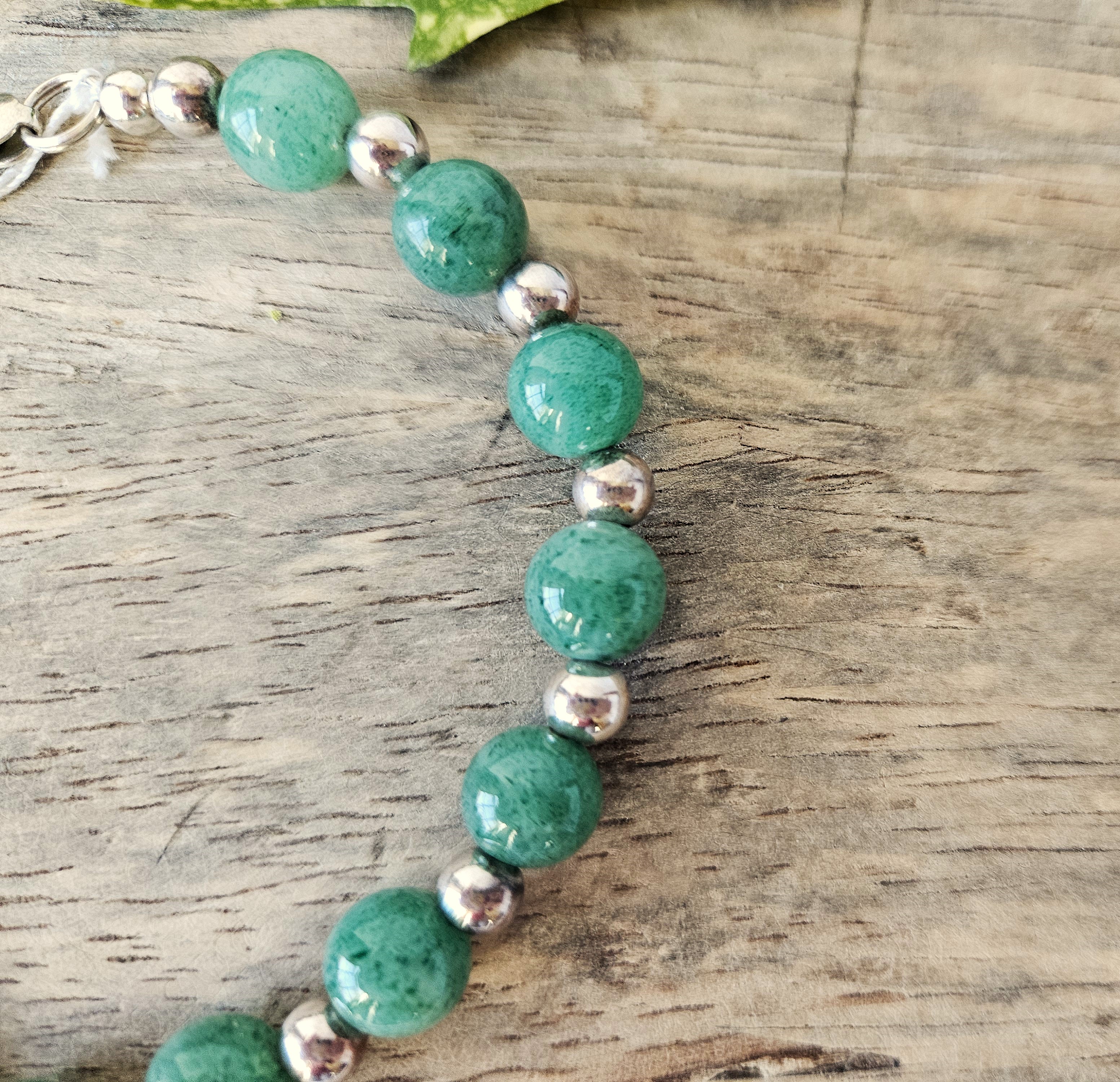 POSITIVELY JADED Beaded Jade Bracelet
