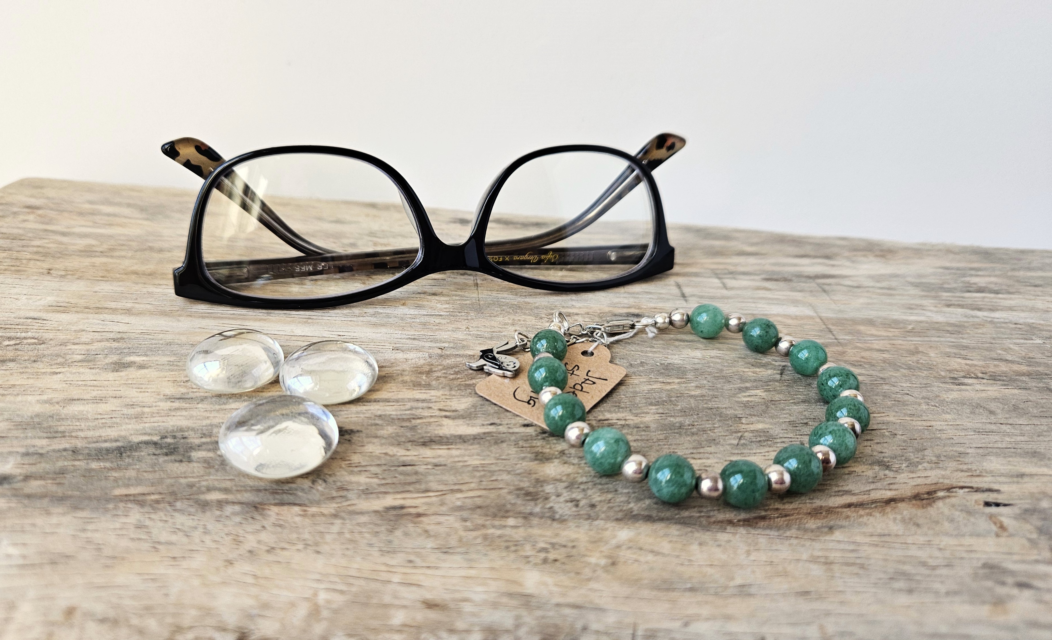 POSITIVELY JADED Beaded Jade Bracelet