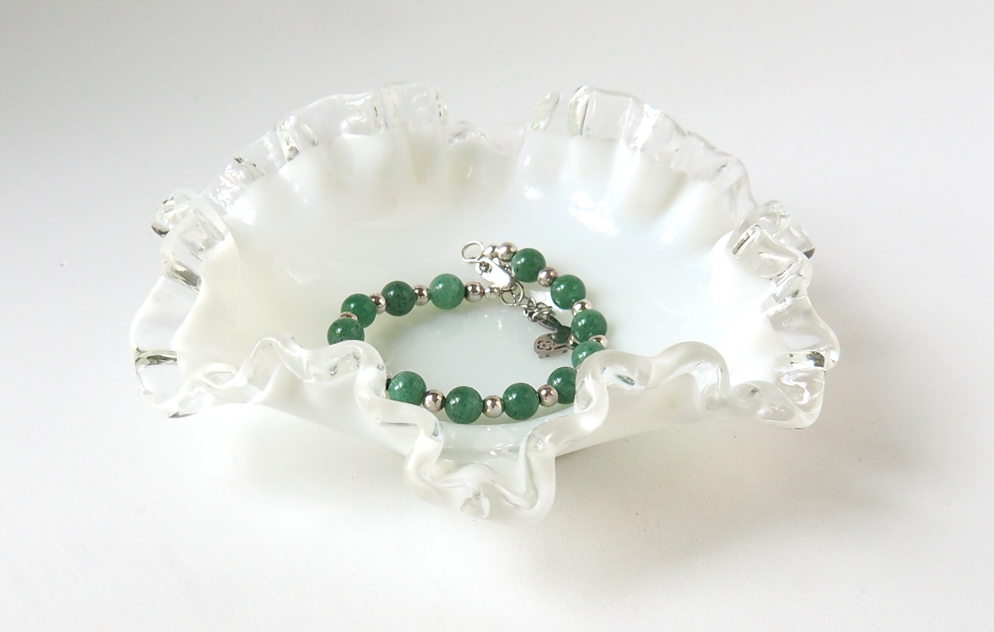 POSITIVELY JADED Beaded Jade Bracelet