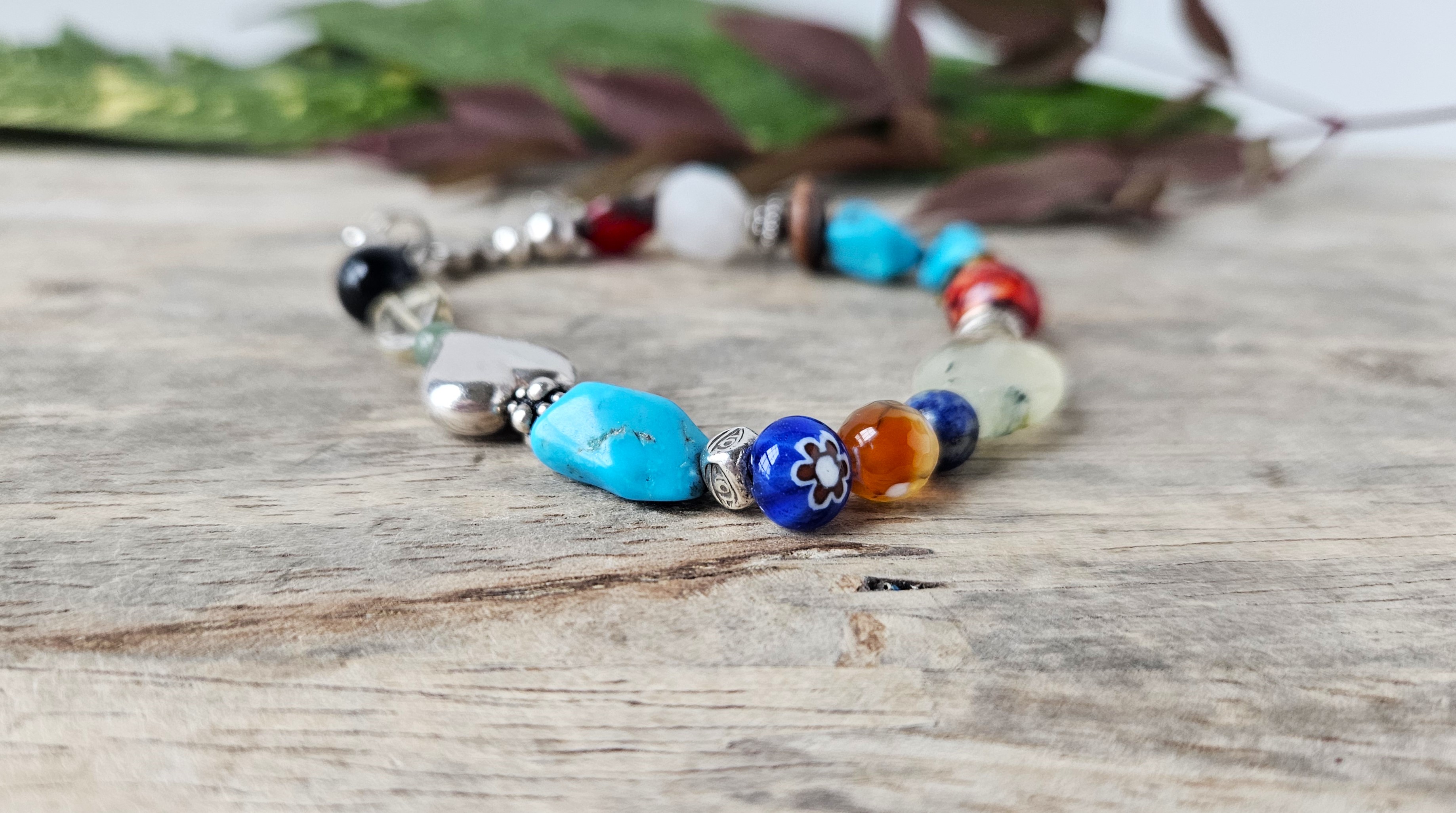 LOVE Stone Beaded Bracelet