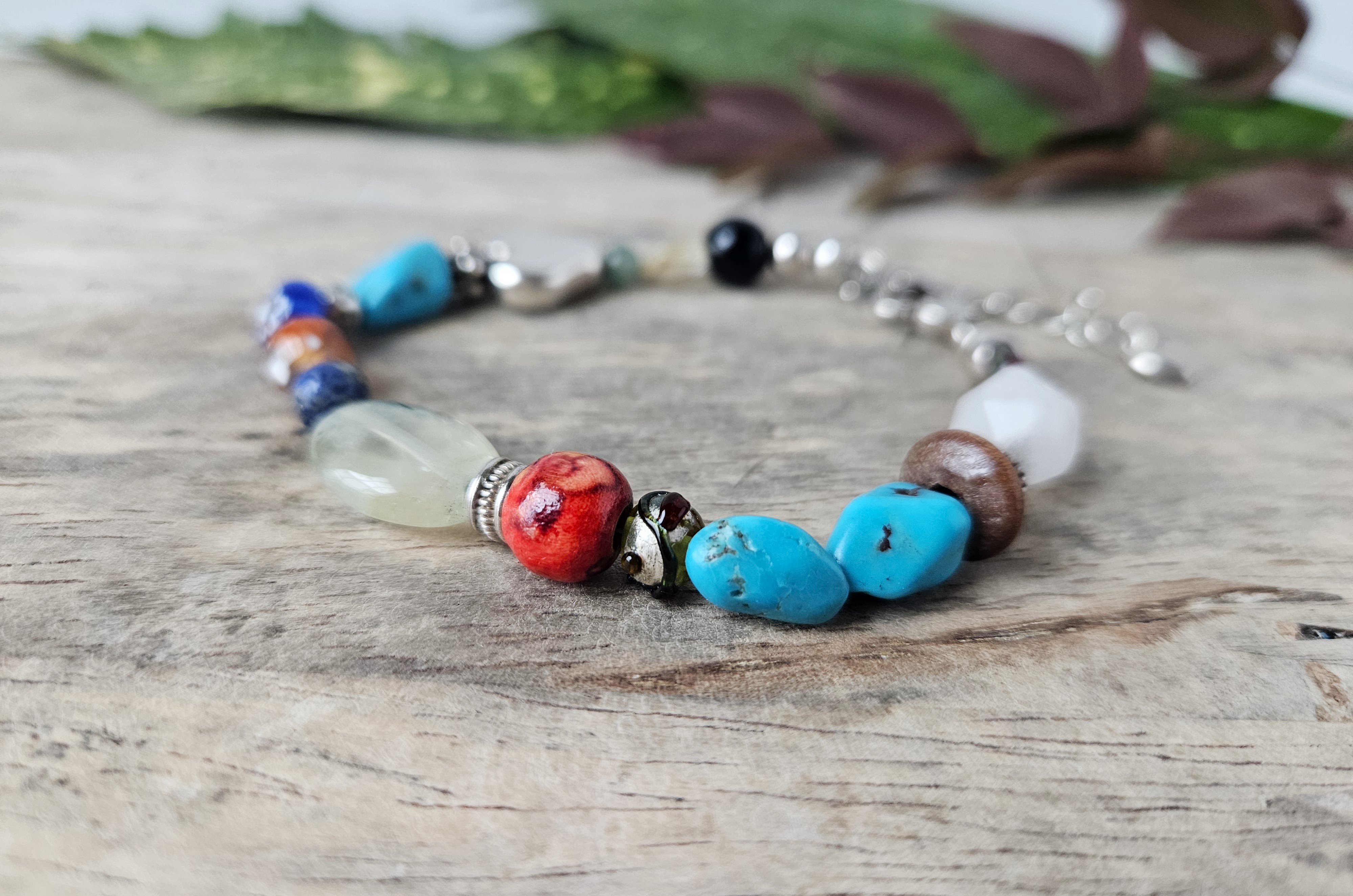 LOVE Stone Beaded Bracelet