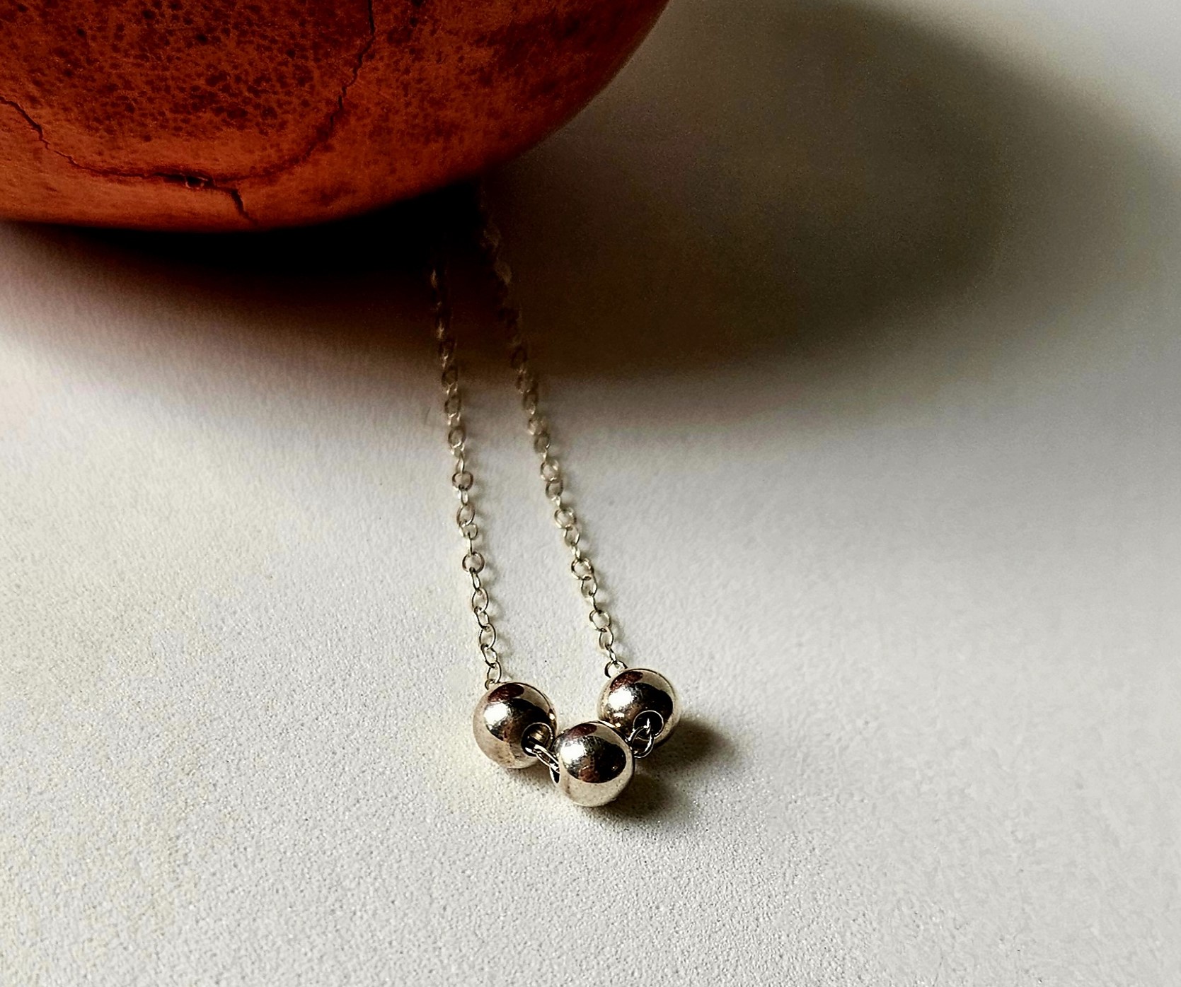Sterling Silver Necklace - TRINITY