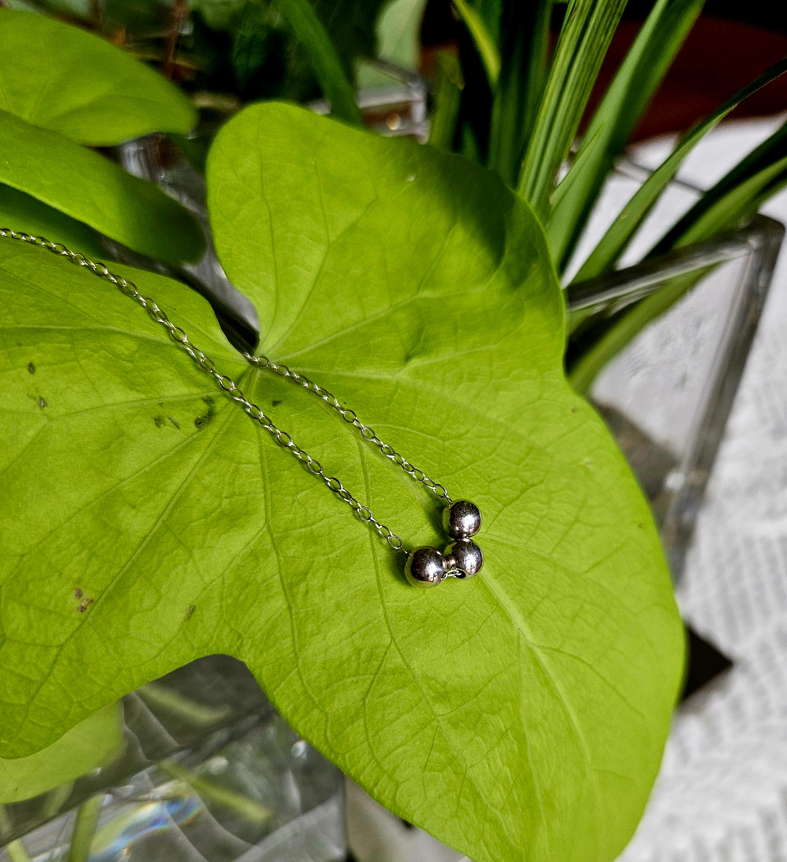 Sterling Silver Necklace - TRINITY 