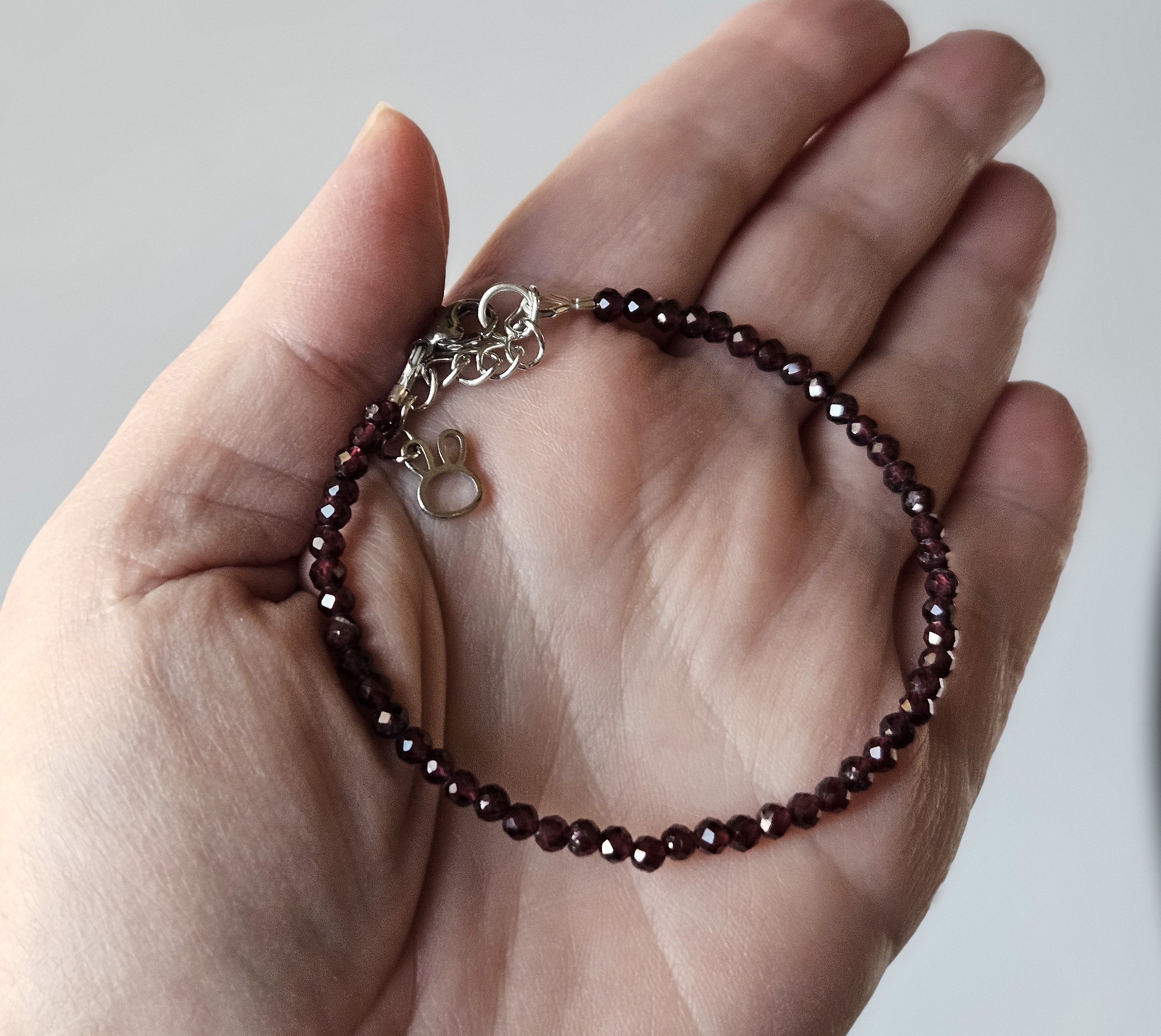 KISS Garnet Bracelet