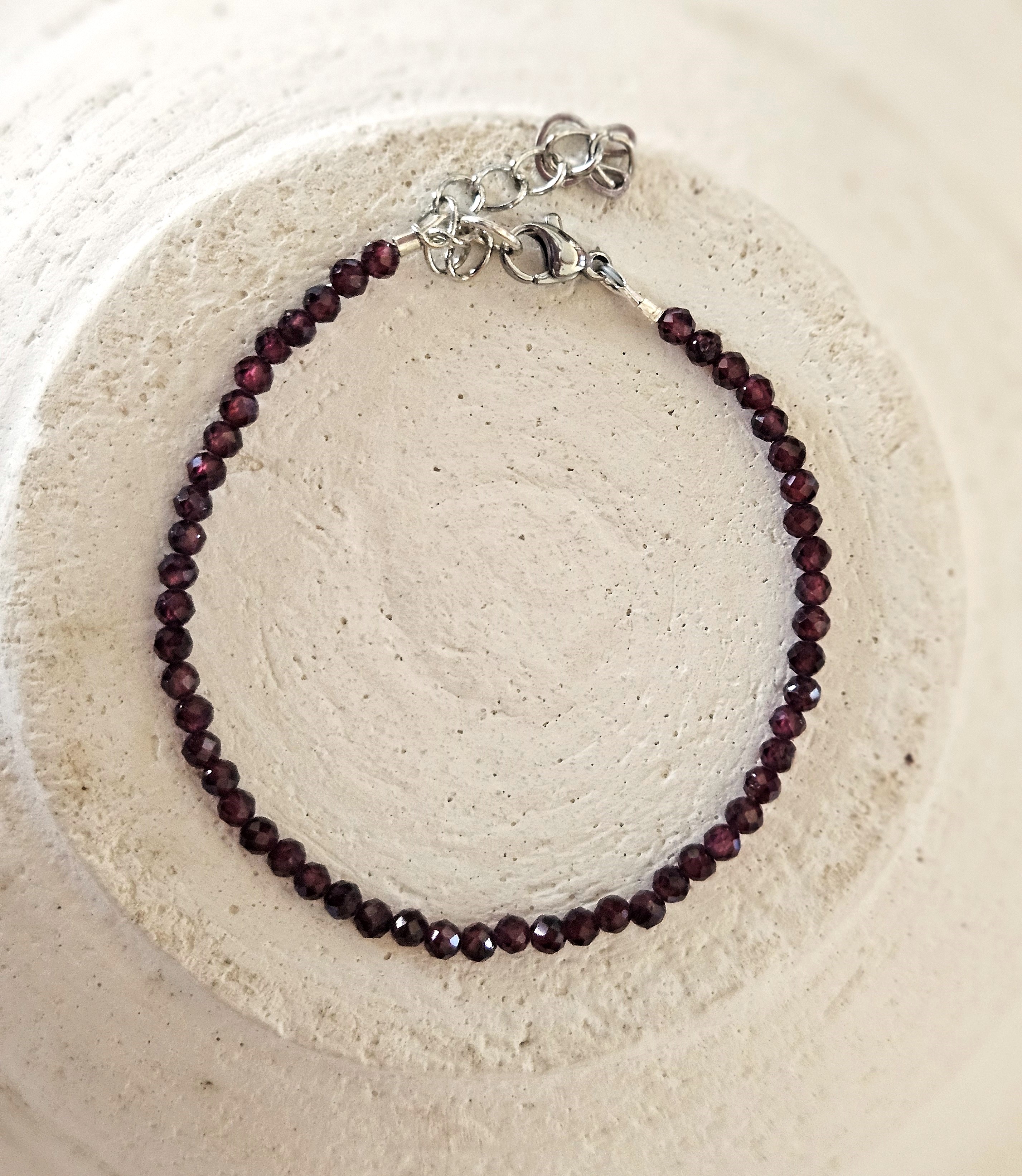 KISS Garnet Bracelet