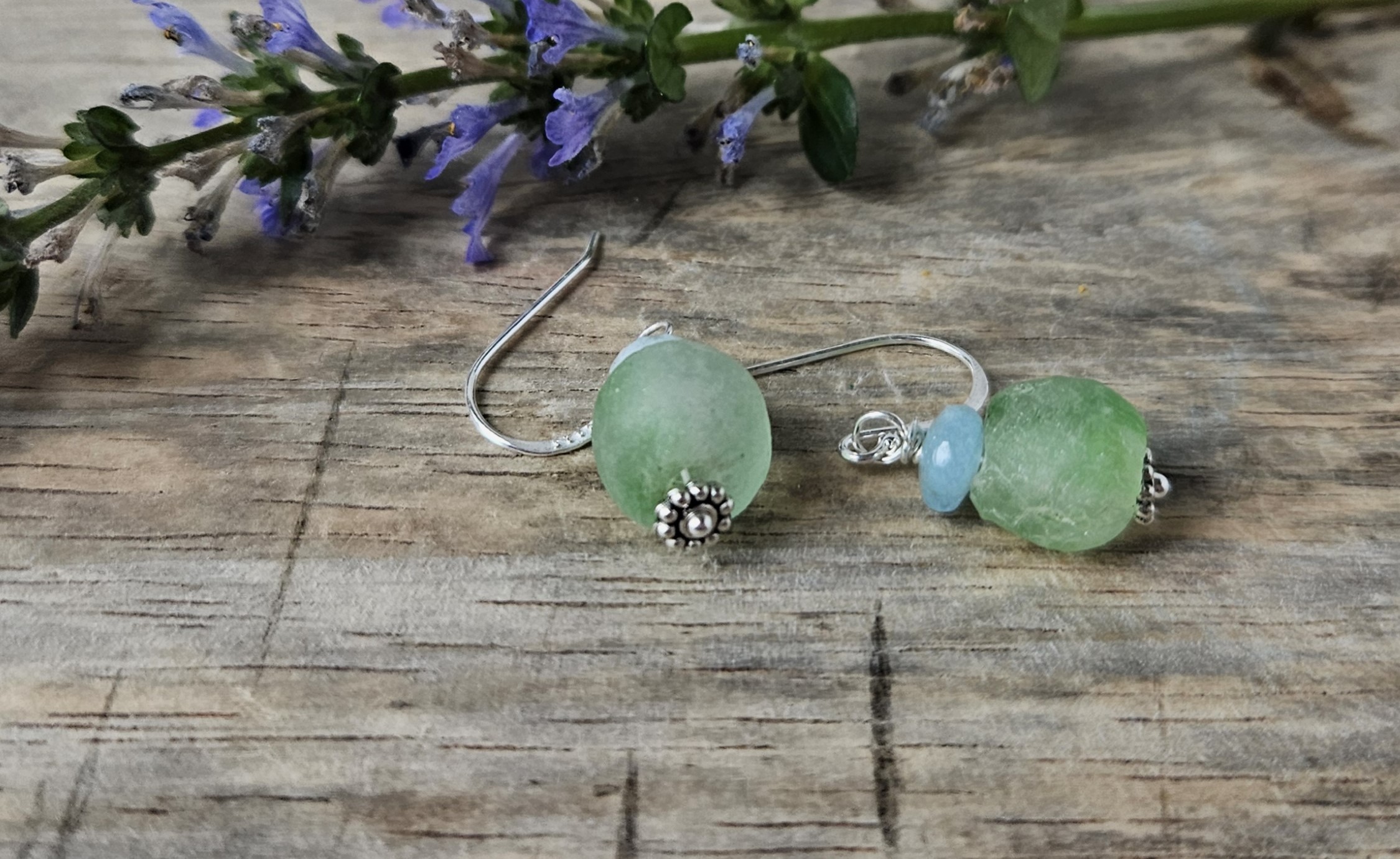 VERDE Sea Glass Earrings