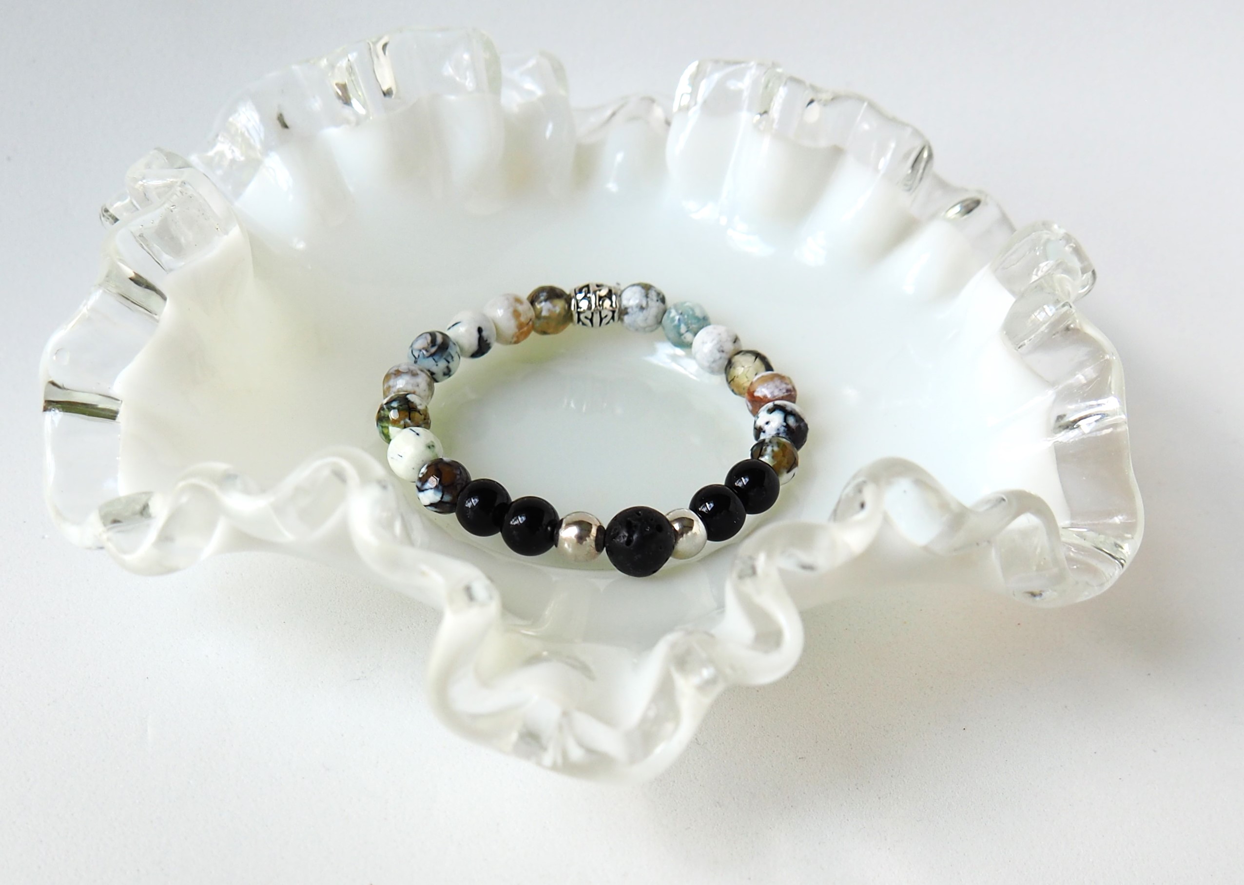 ONYX & HONEY Beaded Bracelet