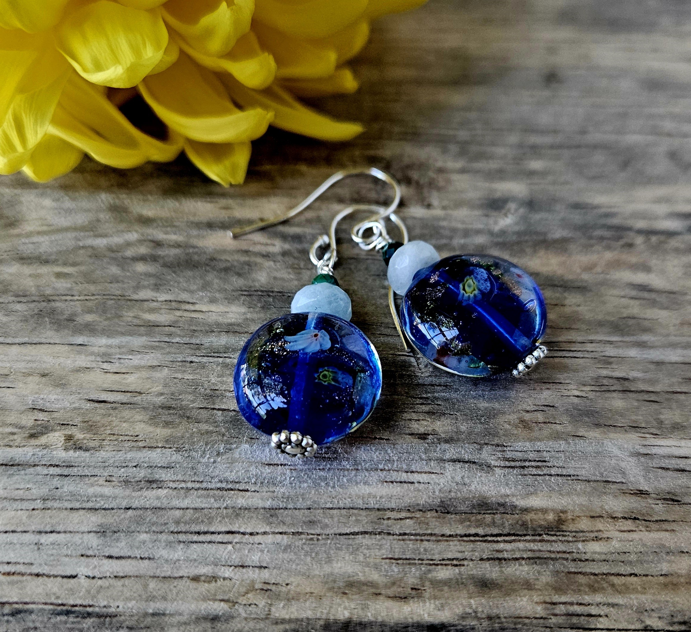 TERRARIUM Glass Earrings