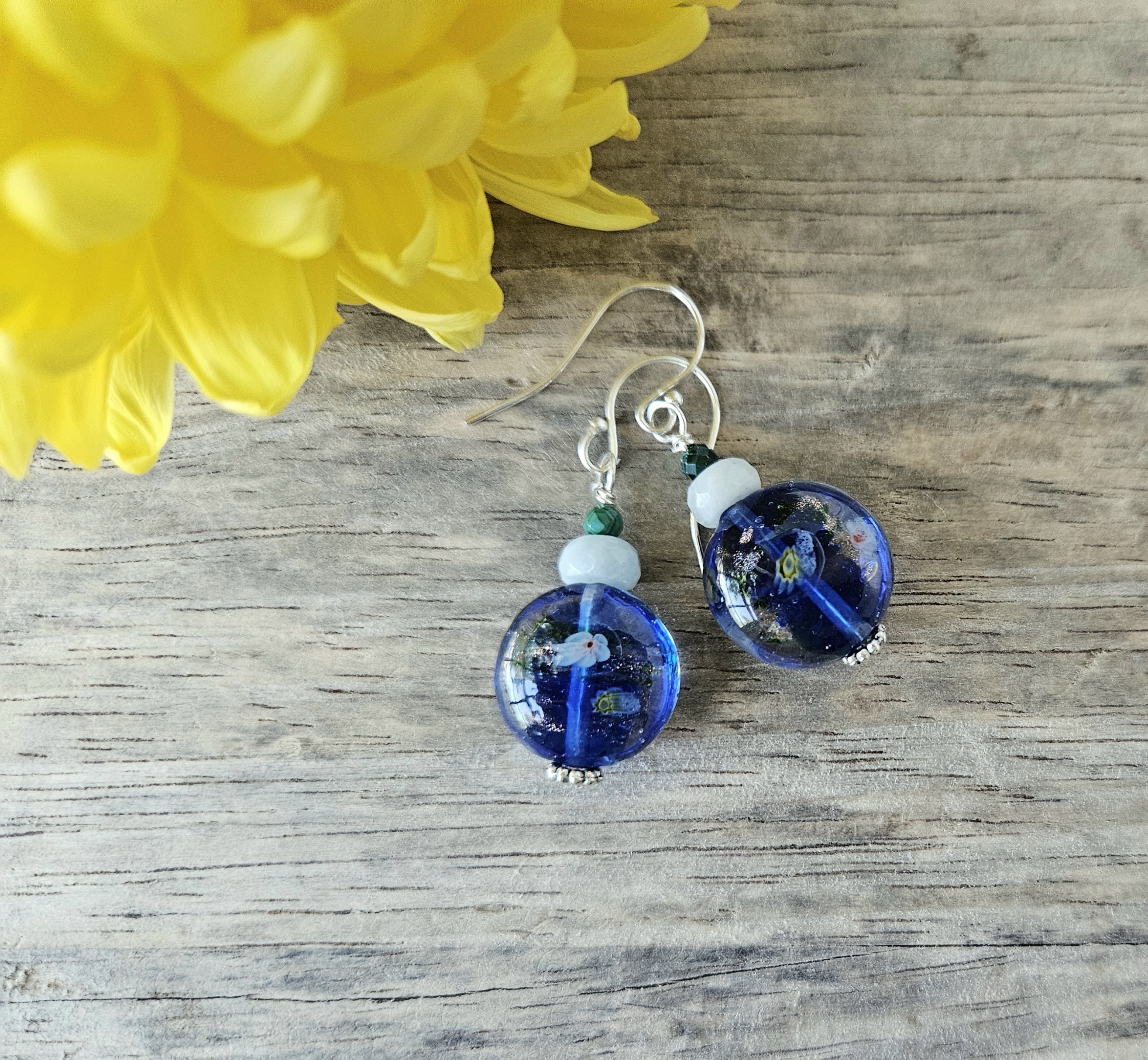 TERRARIUM Glass Earrings