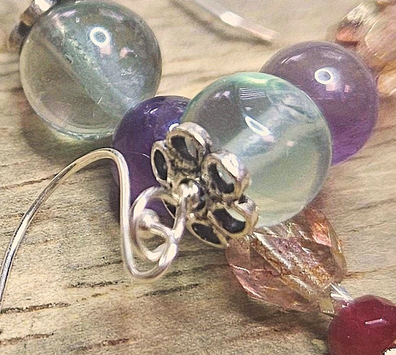 CASCADE Beaded Earrings