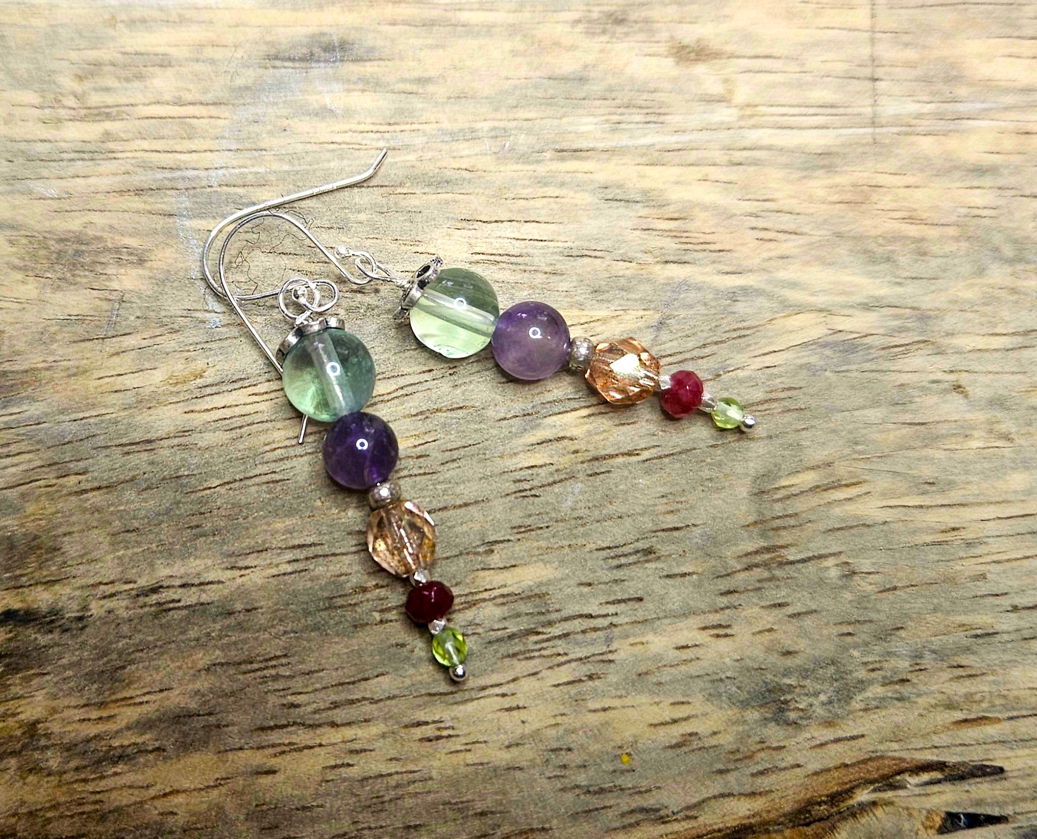 CASCADE Beaded Earrings