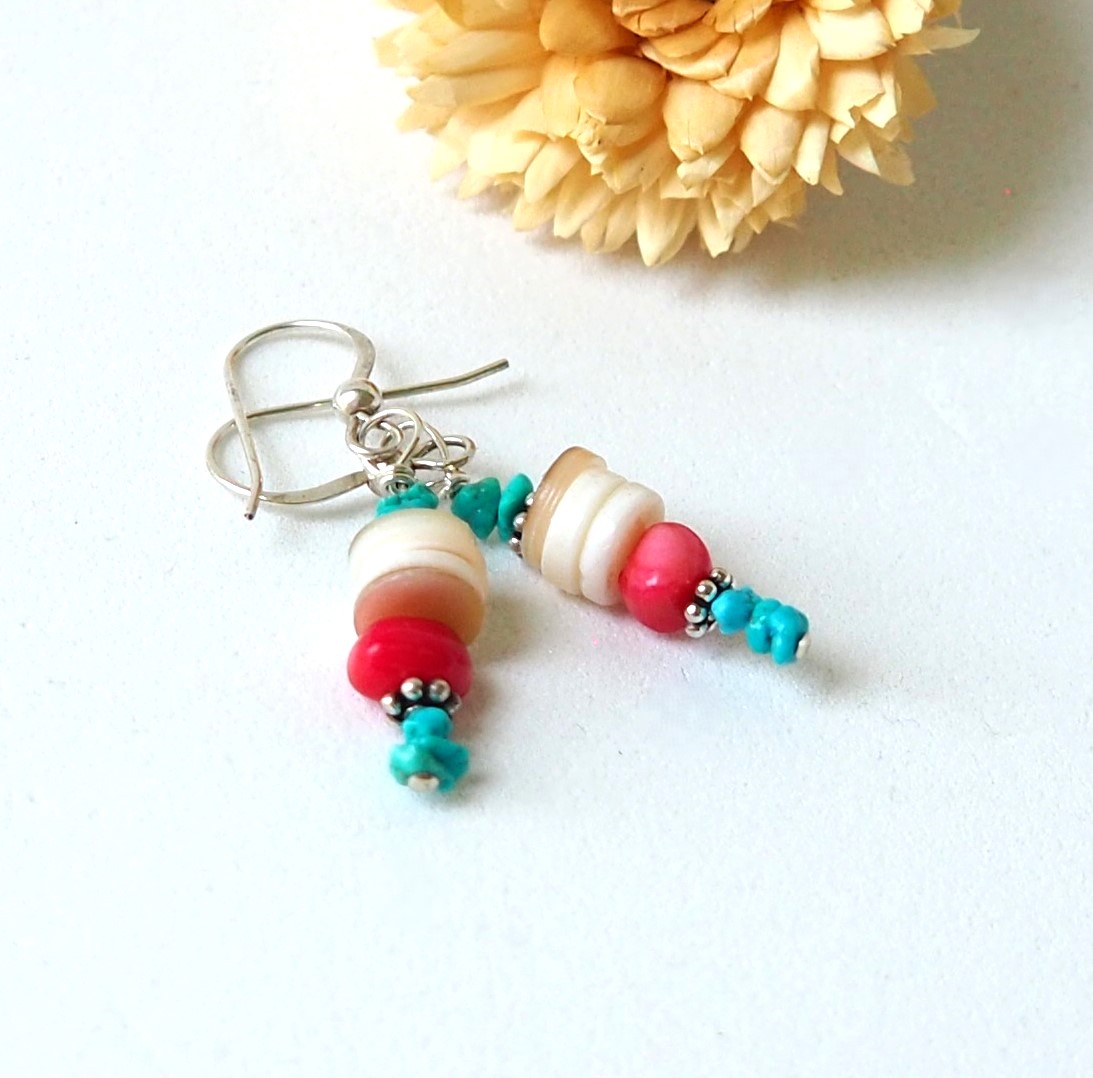 SURF'S UP Beaded Earrings