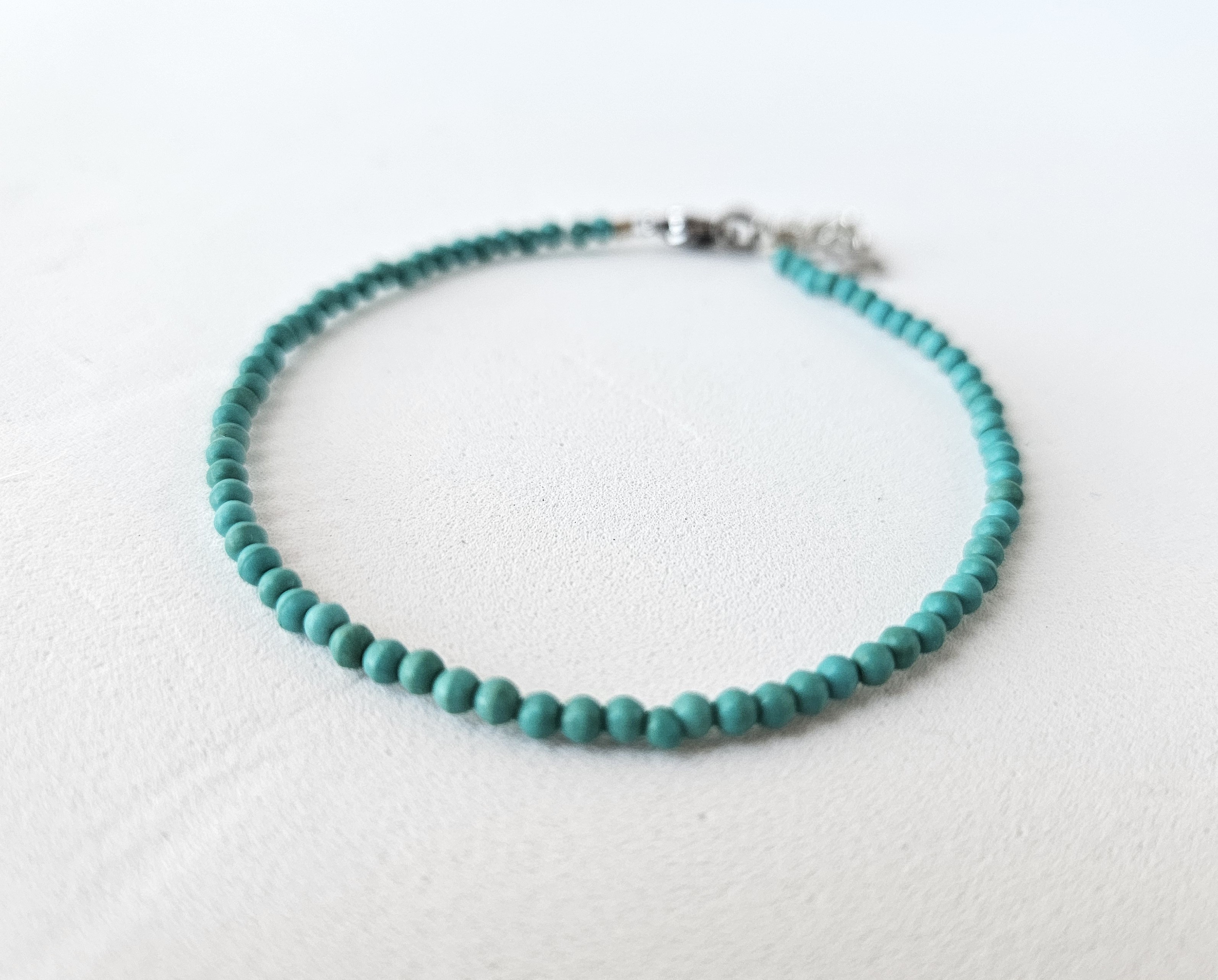 Turquoise Minimalist Bracelet - "Fine Line"