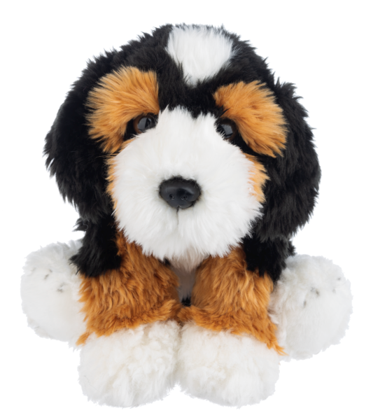 Ganz The Heritage Collection Bernedoodle, Multicolor, 12-inches Length, Plush, Stuffed Animals and Teddy Bears for Kids