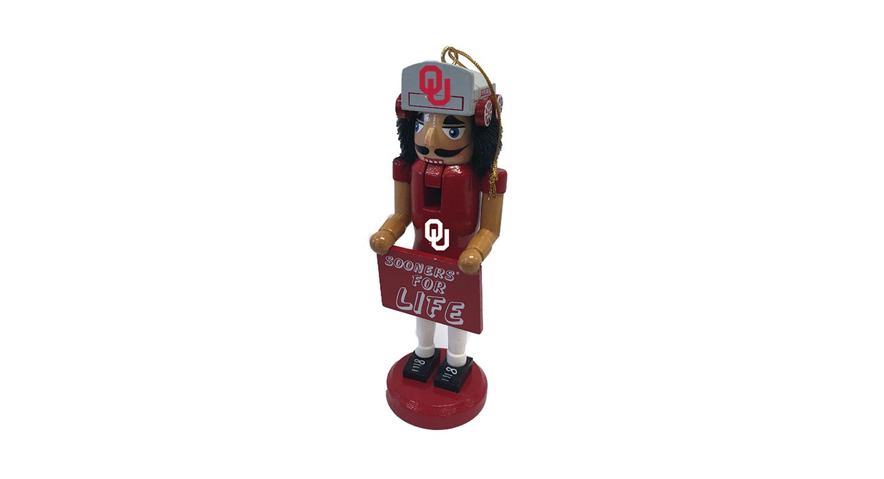 University of Oklahoma Sooners Nutcracker Ornament 