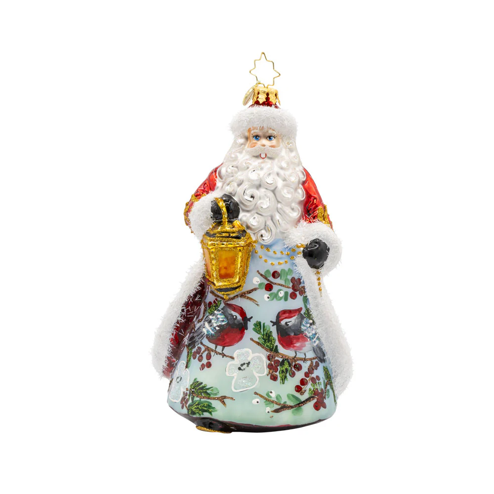 Christopher Radko European Christmas Ornament "Cardinal Kris Kringle"