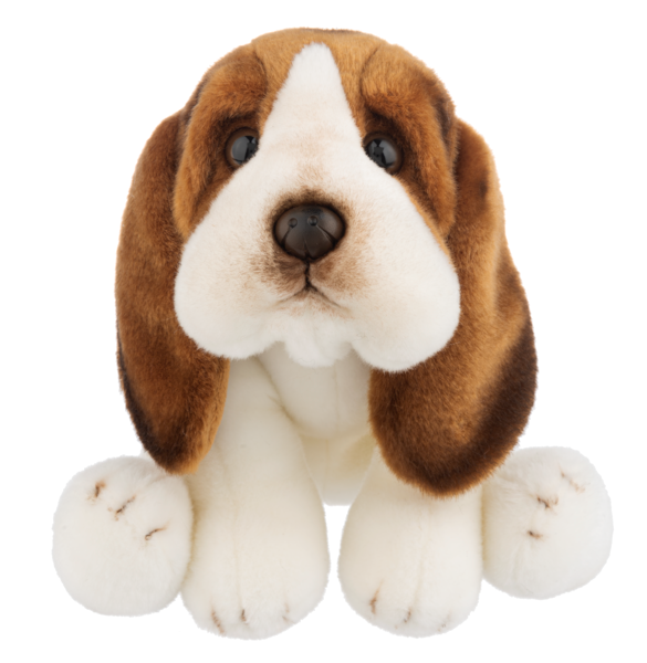 Ganz Heritage Collection Basset Hound Plush Stuffed Toy Dog