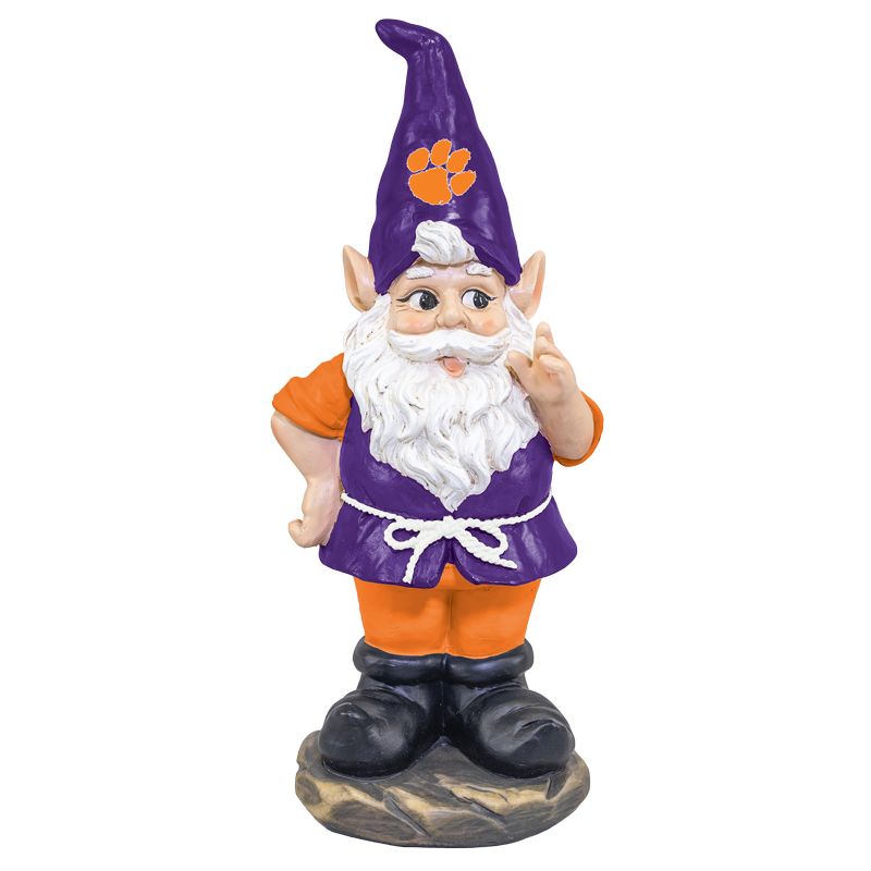 Clemson University Decorative Resin Gnome Figurine