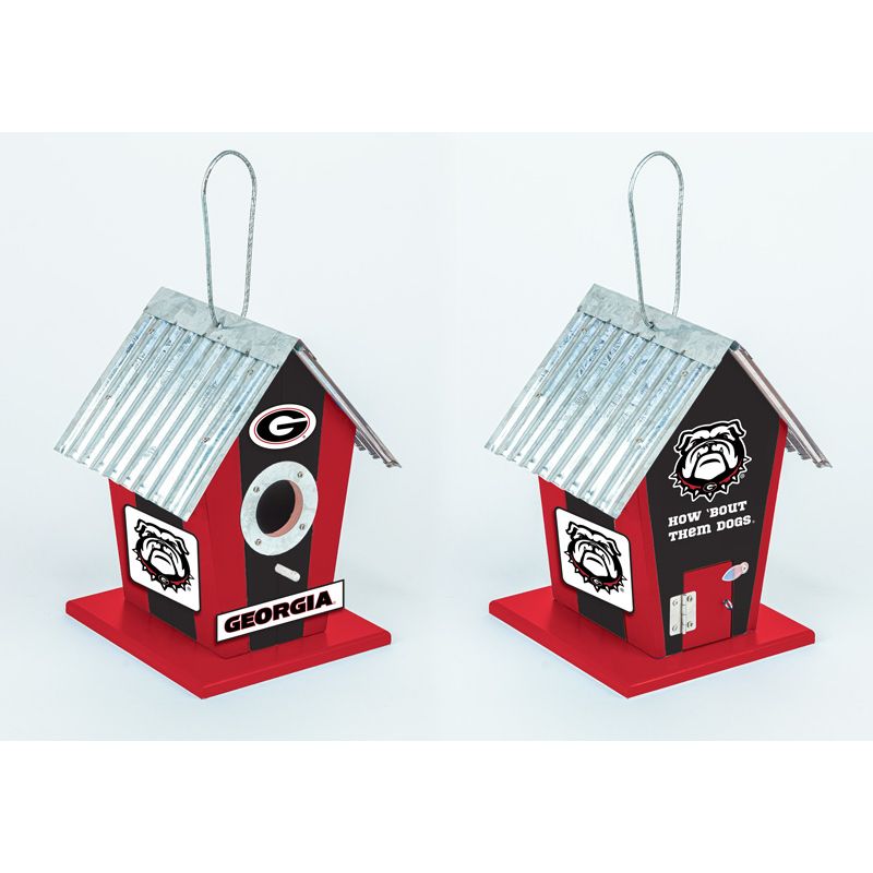 Georgia Bulldogs Birdhouse