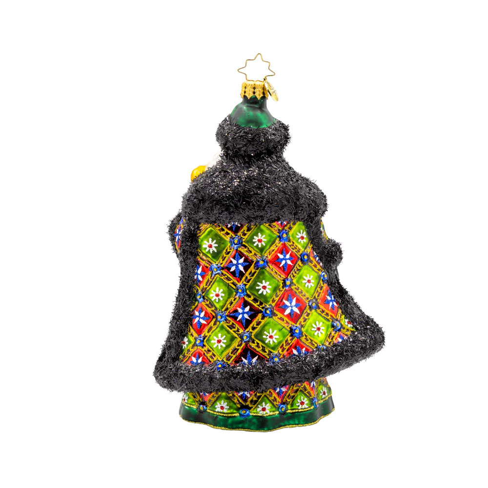 Christopher Radko The Opulent Noel Decorative Santa Claus Ornament 