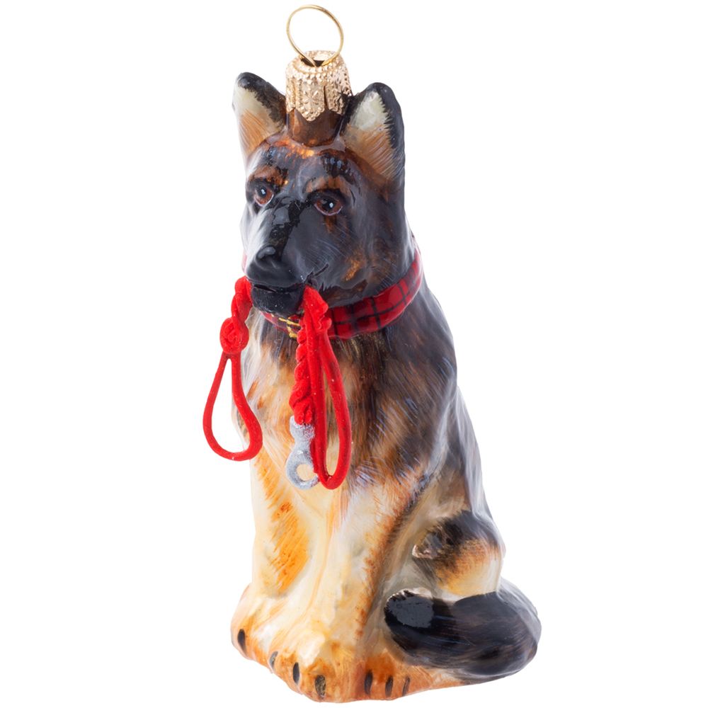 German Shepherd Dog Christmas Ornament