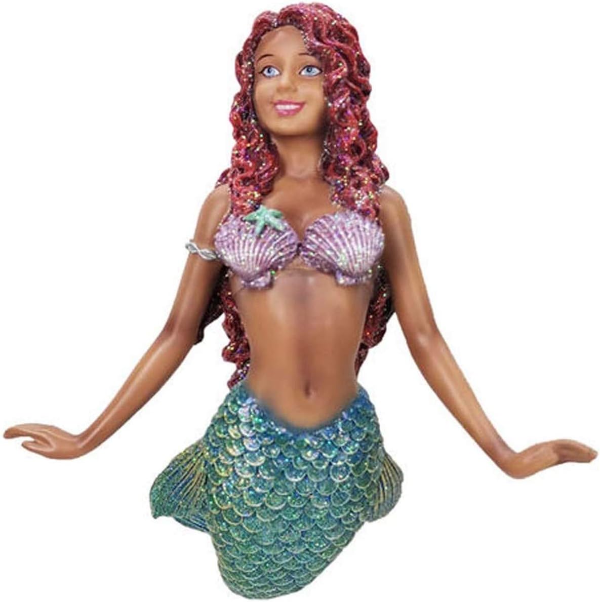December Diamonds Ariel Mermaid Figurine Christmas Ornament