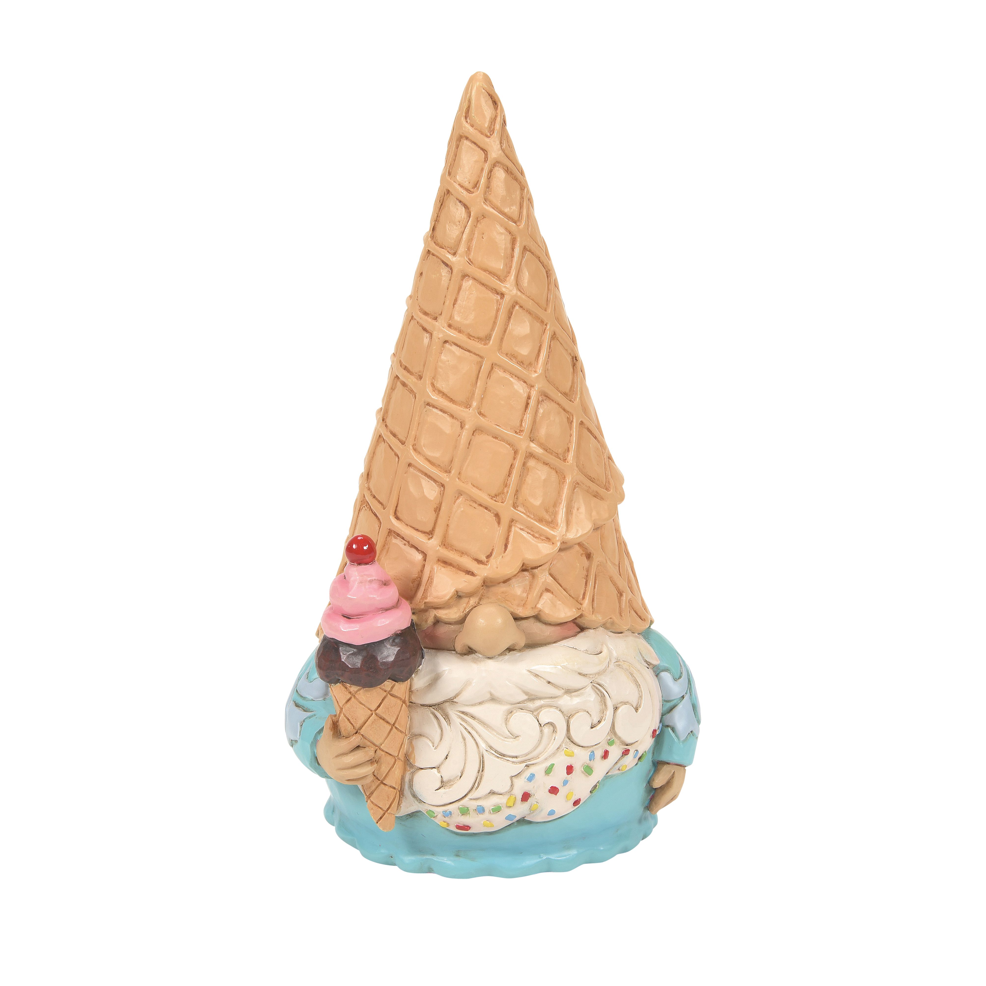 Ice Cream Cone Gnome Figurine by Jim Shore Enesco