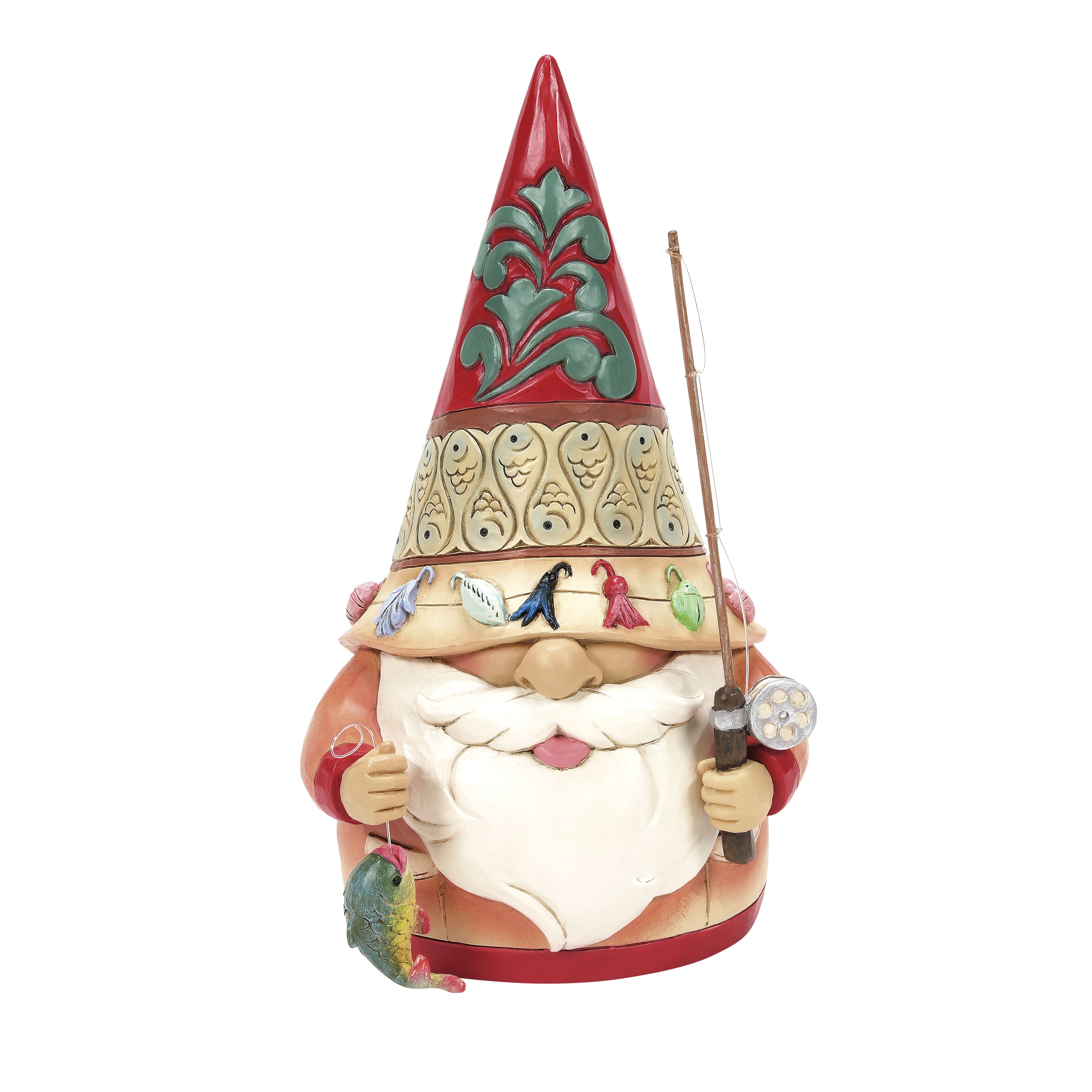 Fishing Gnome Figurine by Jim Shore Enesco