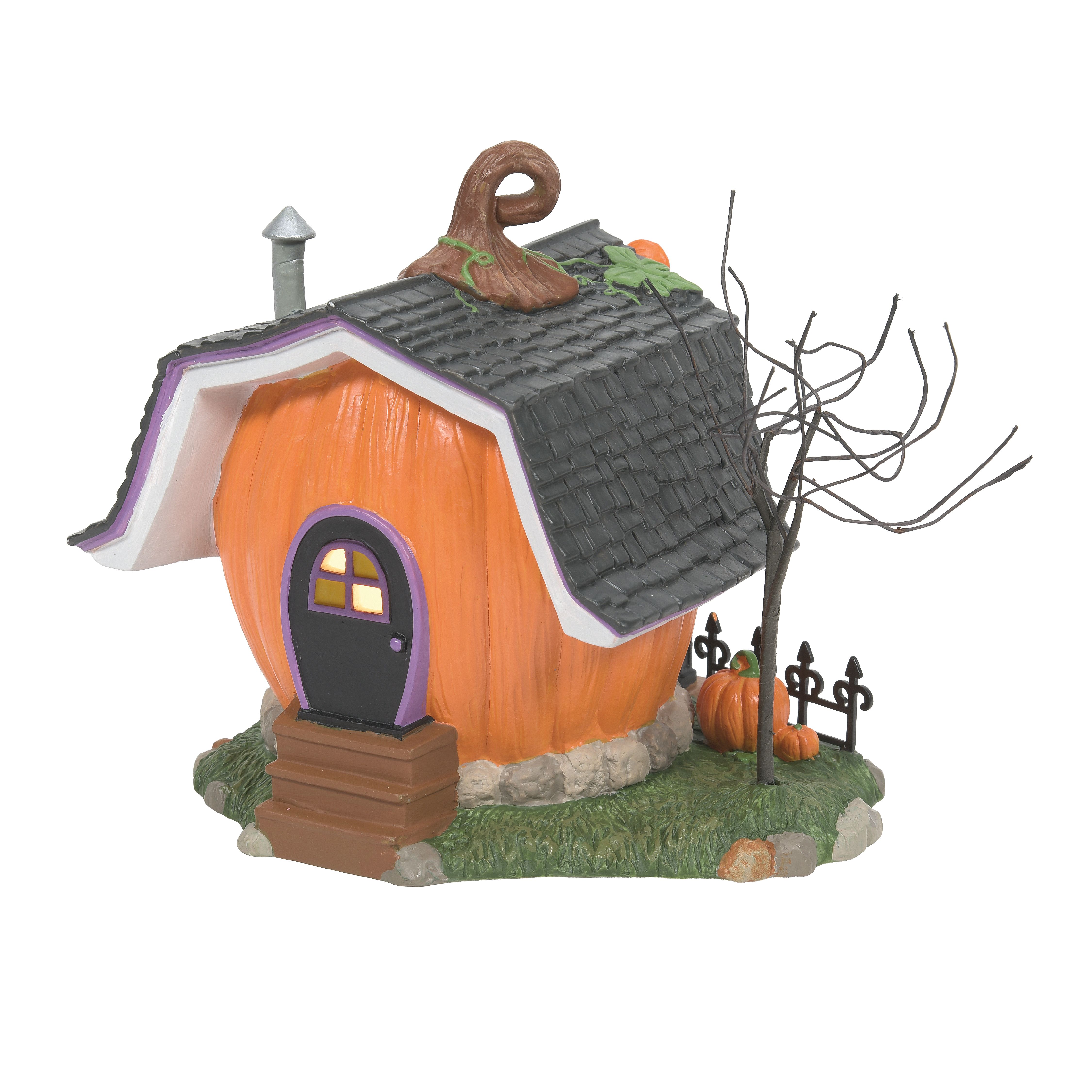 Disney Mickey Pumpkintown Carving Studio Figurine by Department 56