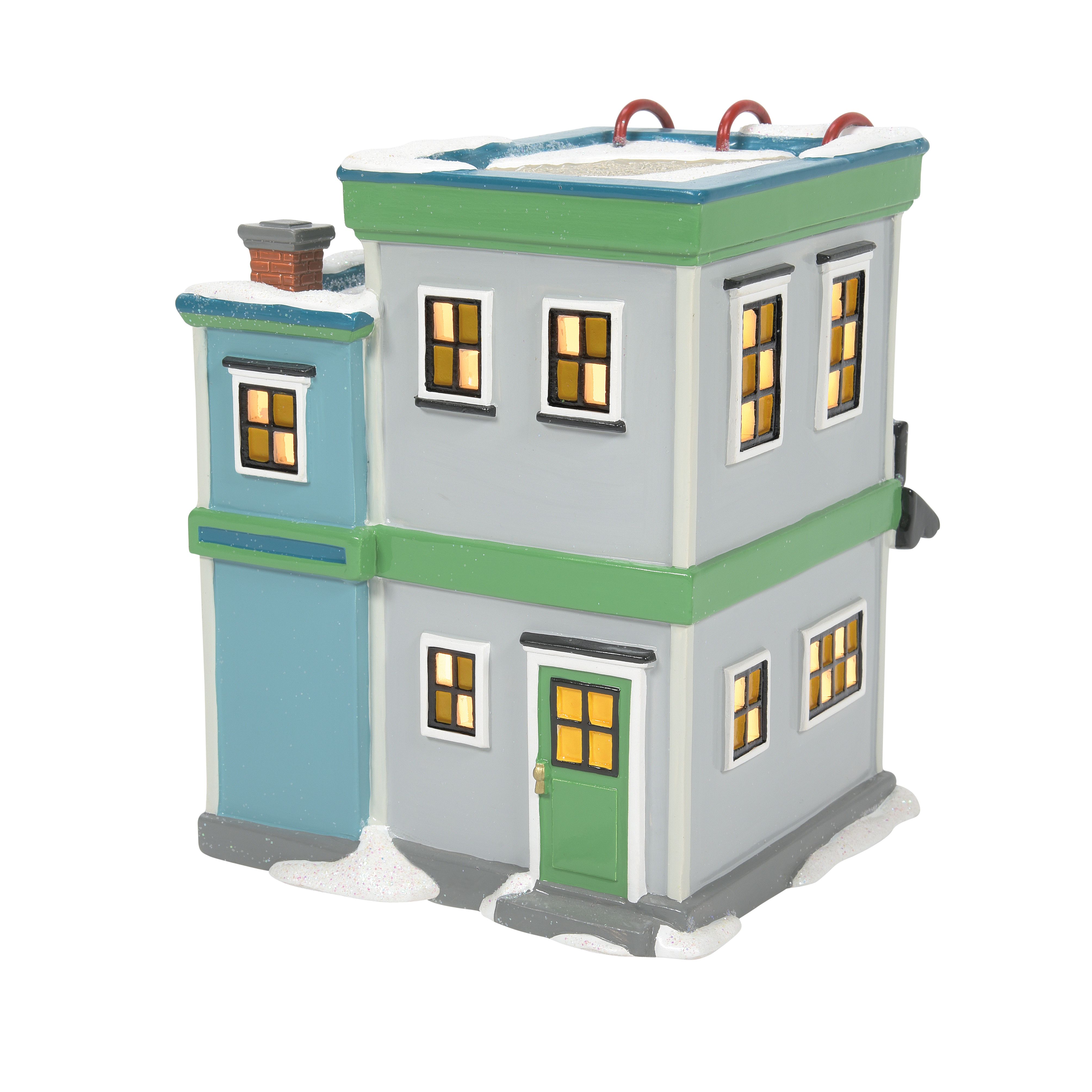Peanuts Village Chuck's Sporting Goods Store by Department 56 Enesco