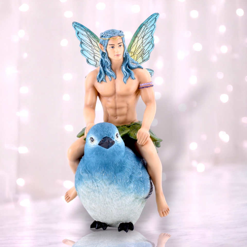 Wren Fantasy Fairy Figurine by December Diamonds