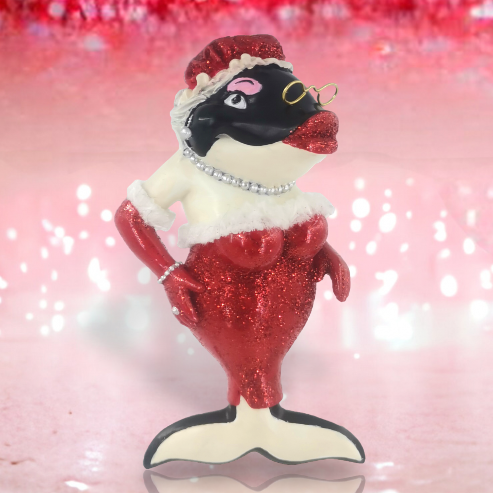 Rosemary Figurine Christmas Ornament by December Diamonds