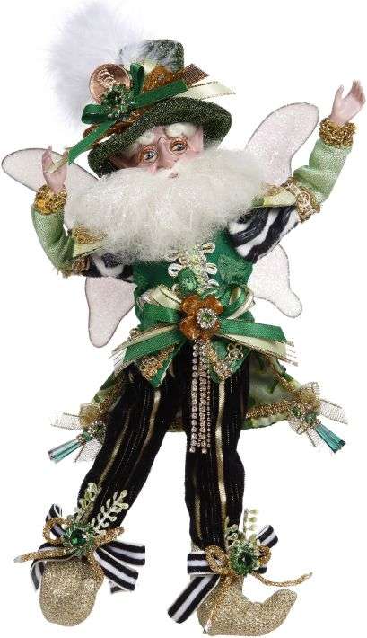 Lucky Charm Decorative Fairy Boy Small 10" by Mark Roberts Collectibles