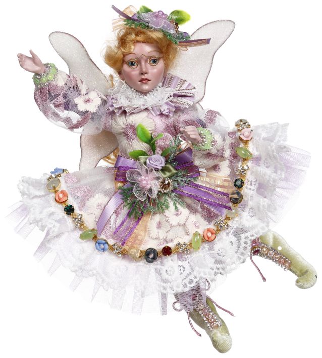 Violet Girl Fairy Small 9" Small by Mark Roberts Collectibles