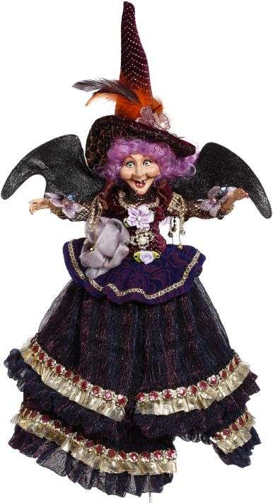 Finely Fiendish Witch Small 13.5 inches by Mark Roberts Collectibles